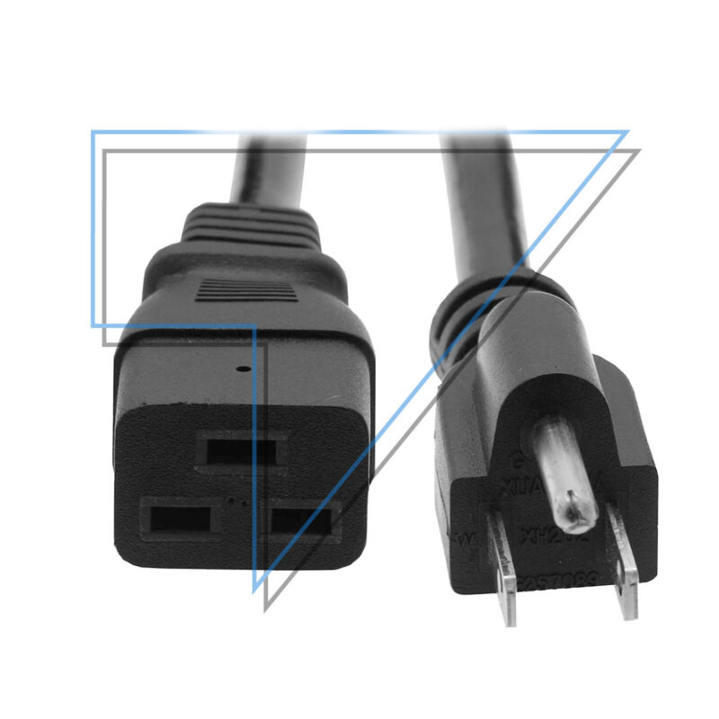 3c Power Cord Universal T2tek , Accessories CATV industry, FTTH