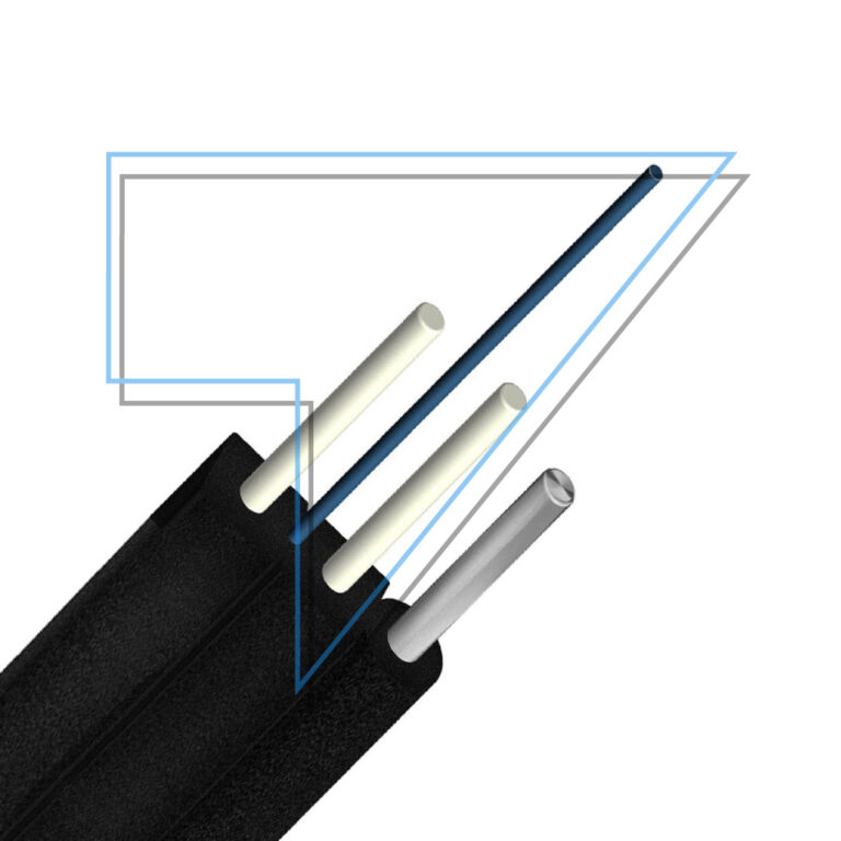 Fiber Optic Cable Drop T2tek , Accessories CATV industry, FTTH, Fiber